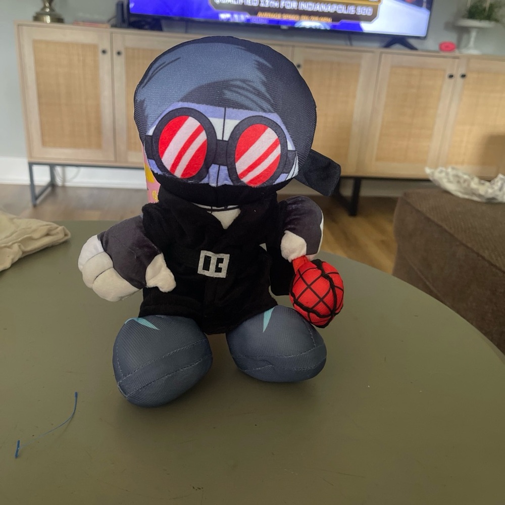 Friday Night Funkin Plush Toy with Red and Black 11 inch
